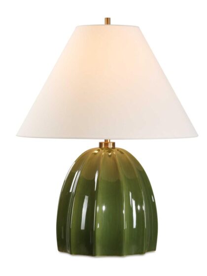 Uttermost Renna Moss Green Table Lamp