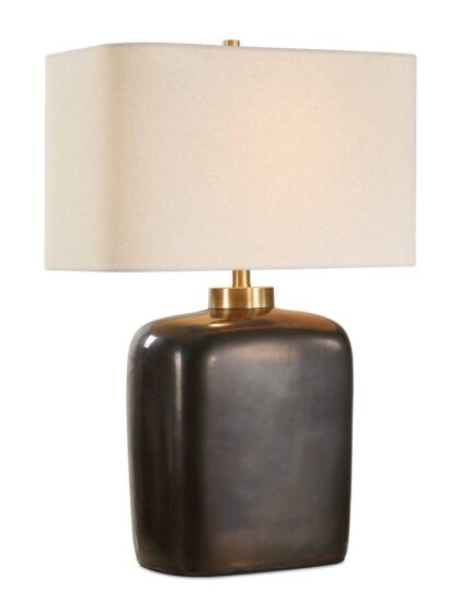 Uttermost Quentin Dark Bronze Table Lamp