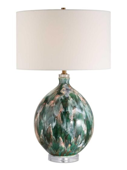Uttermost Mihaela Drip Glaze Table Lamp