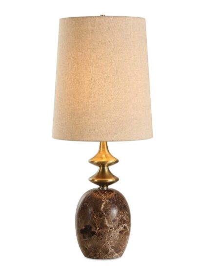 Uttermost Percy Brown Marble Buffet Lamp