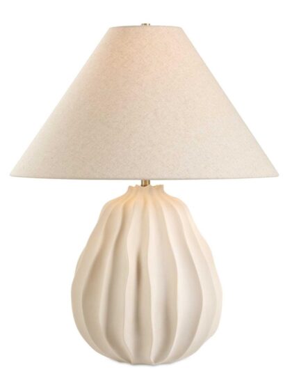 Uttermost Javary Matte Beige Table Lamp