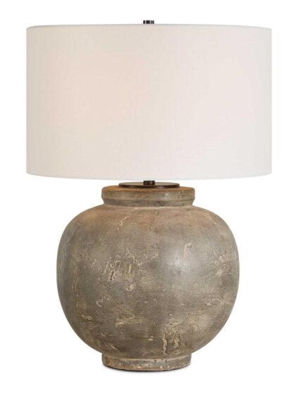 Uttermost Rock Of Ages Rust Brown Table Lamp