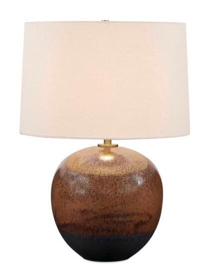 Uttermost Brownell Rust Brown Table Lamp