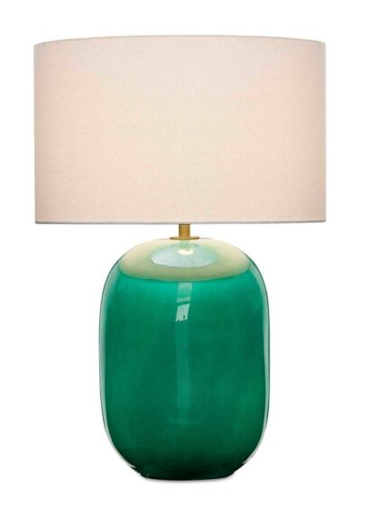 Uttermost Hollis Teal Table Lamp