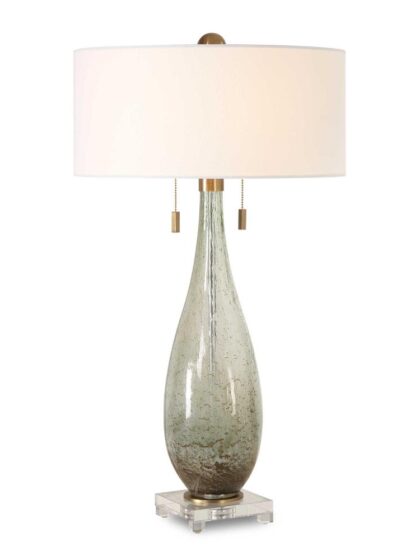 Uttermost Cardoni Green Table Lamp