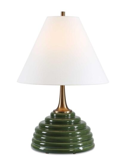 Uttermost McKay Dark Green Table Lamp