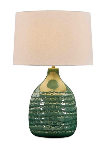 Uttermost Breya Green Glaze Table Lamp