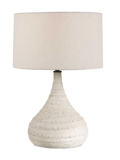 Uttermost Olsen Indoor-Outdoor White Table Lamp