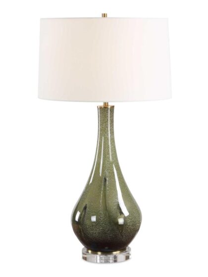 Uttermost Marist Green Table Lamp