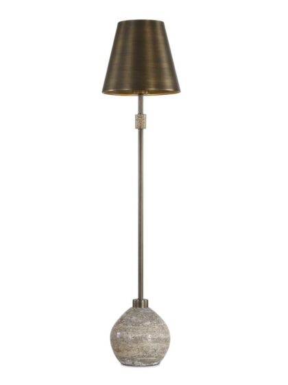 Uttermost Jaycee Dark Travertine Buffet Lamp