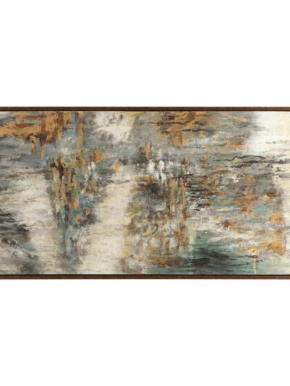 Uttermost Behind The Falls Abstract Art