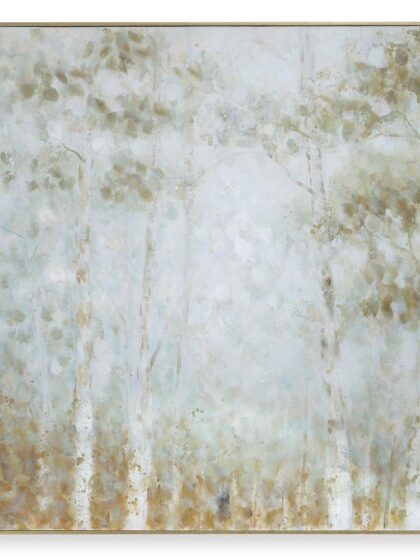 Uttermost Cotton Woods Hand Painted Canvas