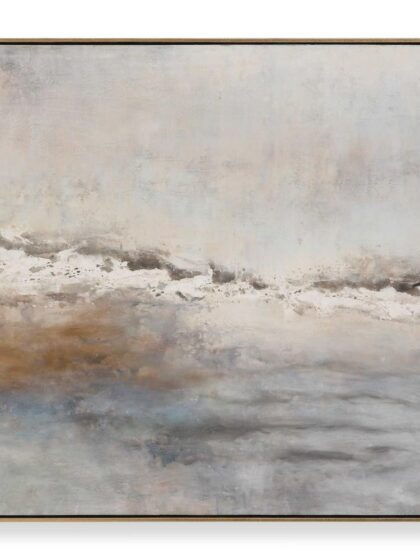 Uttermost Storm Clouds Abstract Hand Painted Art