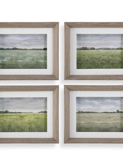 Uttermost Quiet Meadows Framed Prints Set/4