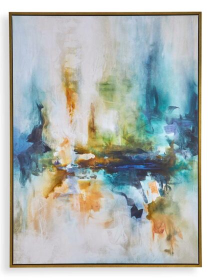 Uttermost Excursion Framed Abstract Art