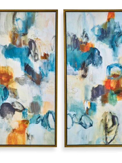 Uttermost Casual Moments Framed Abstract Art Set/2