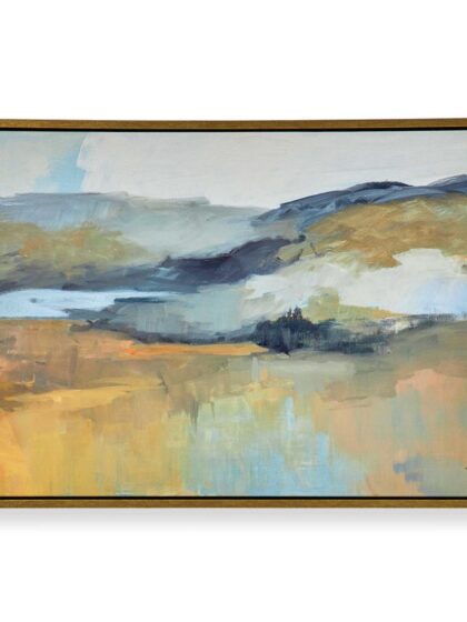 Uttermost Folded Hills Framed Landscape Art