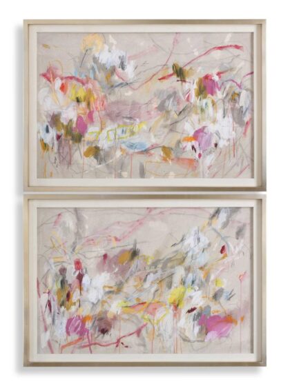 Uttermost Metropolitan Rush Abstract Prints Set/2