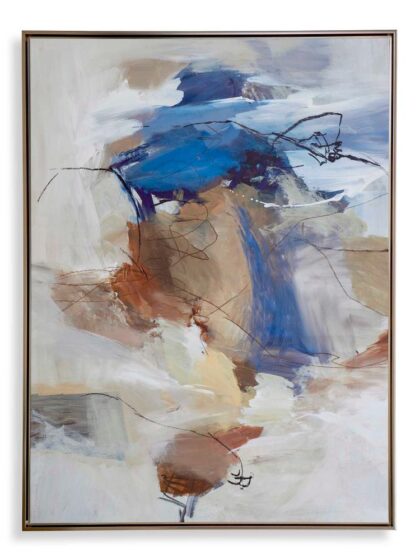 Uttermost Subtle Nuances Framed Abstract Art