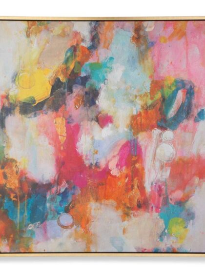 Uttermost A Colorful Mindset Framed Abstract Art