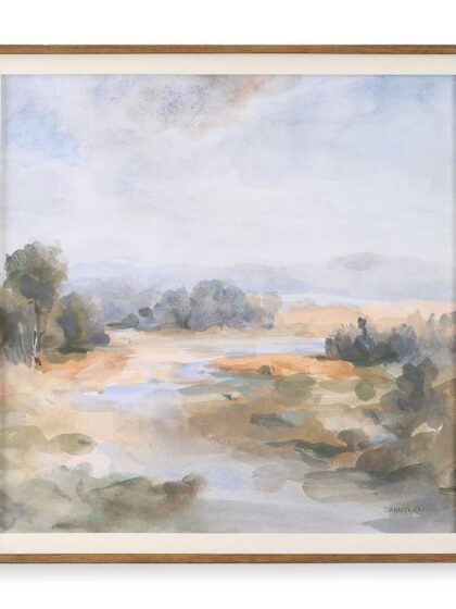 Uttermost River Afternoon Landscape Print