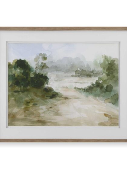 Uttermost Verdant Watercolor Landscape Print