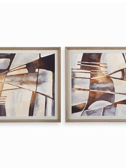Uttermost Vetrina Framed Abstract Prints Set/2