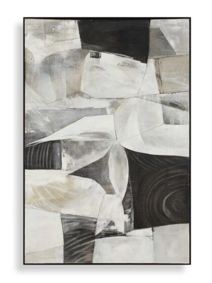 Uttermost Folding Time Framed Abstract Art
