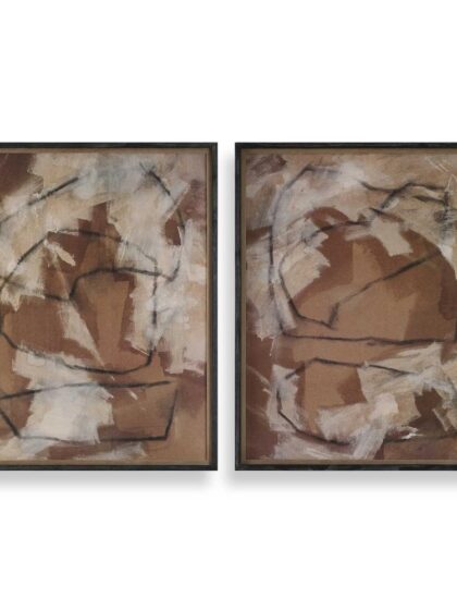 Uttermost Rush & Dash Framed Prints Set/2
