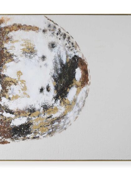 Uttermost Moon Landing Hand Painted Abstract Art