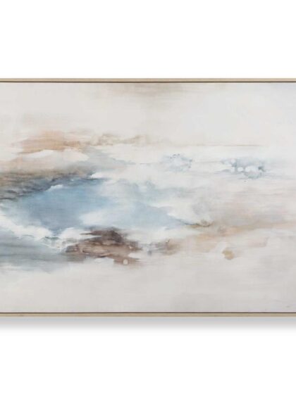 Uttermost Chasing Blue Coastal Canvas Art