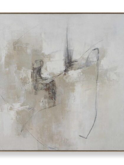 Uttermost Still Crossing Abstract Painting