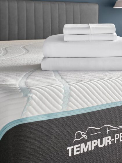 TEMPUR breeze cooling Sheet Set White - Split Head King
