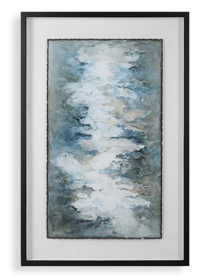 Uttermost Lakeside Grande Framed Abstract Print