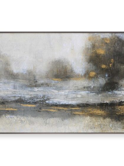 Uttermost Gilt Misty Landscape Framed Print