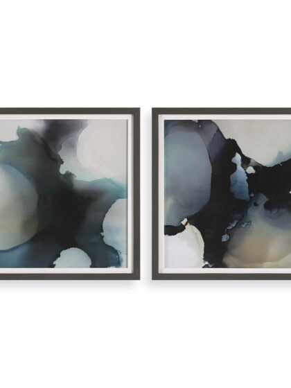 Uttermost Telescopic Abstract Framed Prints Set/2