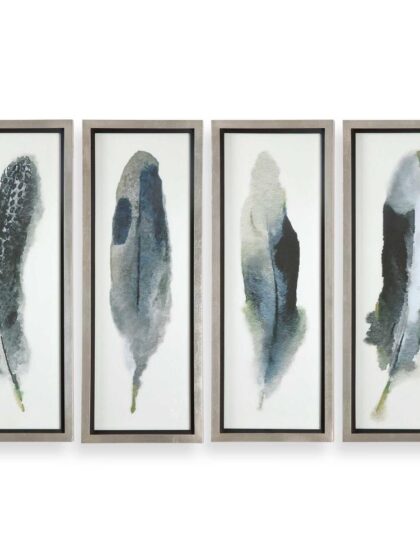 Uttermost Feathered Beauty Prints Set/4