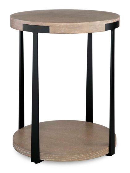 Uttermost Palisade Natural Round Side Table