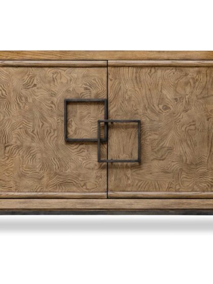 Uttermost Paltrow Burl 2 Door Cabinet