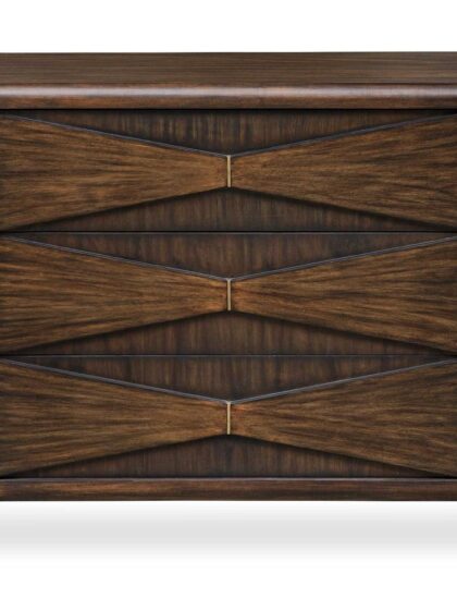 Uttermost Bowtie 3 Drawer Mid-Century Chest