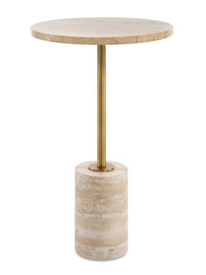 Uttermost Malya Travertine Accent Table