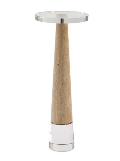 Uttermost Niari Travertine Drink Table