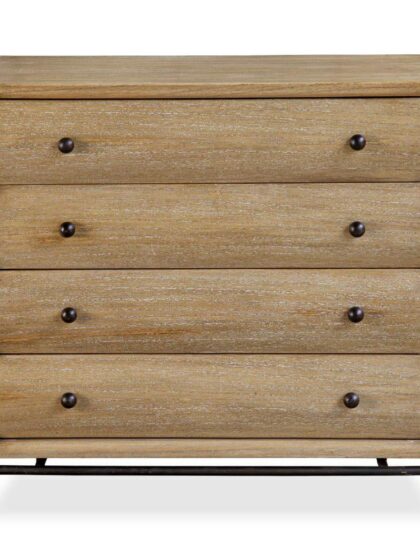 Uttermost Millard Curved 4 Drawer Chest