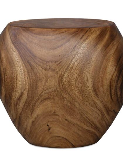 Uttermost Lomas Solid Wood Accent Stool