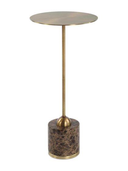 Uttermost Verlin Brass Drink Table