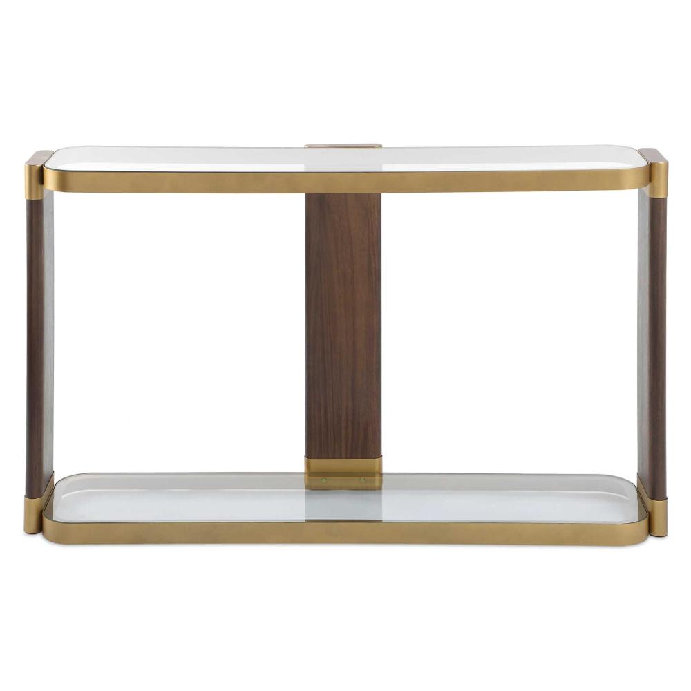 Uttermost Ryles Glass Console Table