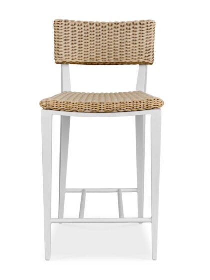 Uttermost Calbas White Outdoor Counter Stool