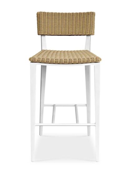Uttermost Calbas White Outdoor Bar Stool