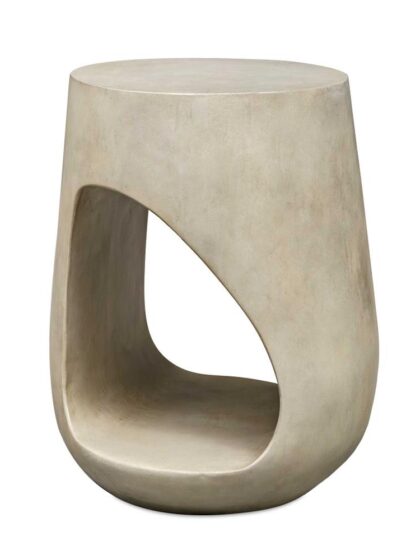 Uttermost Lithos Gray Outdoor Accent Table