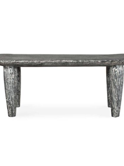 Uttermost Fade To Black Wood Bench